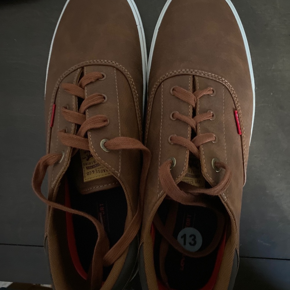 Levis brown casual shoes